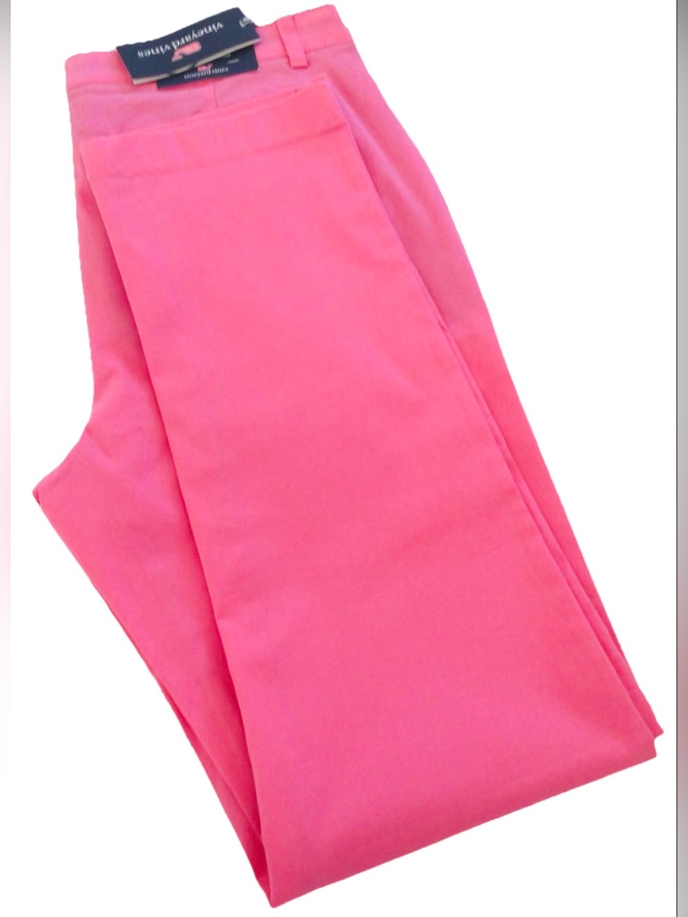 Vineyard Vines Mens Chino Stretch Pants - Bahama Breeze Pink NWT